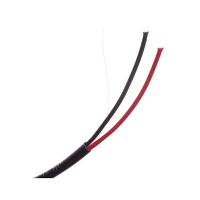 Wirepath - Cable para bocina calibre 16 de 2 conductores Plenum de 26 hilos - Nido de 150 metros (pieza) Negro