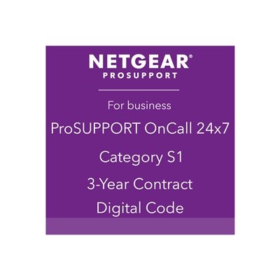 Netgear - ProSupport OnCall 24x7 Categoría S1 - Asistencia técnica - 3 Años