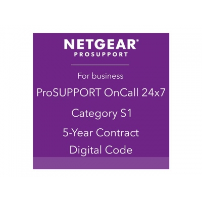 Netgear - ProSupport OnCall 24x7 Categoría S1 - Asistencia técnica - 5 Años