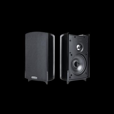 Definitive-Technology Compact Main or Surround Speaker (1) 1” dome tweeter (1) 5.25” BDSS bass/mid (1) 5.25” sub radiator (pieza) Negro