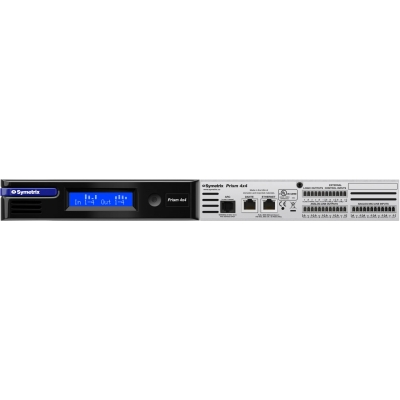 Symetrix Programmable DSP, 4 mic/line in, 4 line out, PoE+, 64x64 Dante, ARC, 1/2 rack width (pieza)
