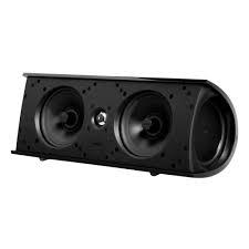Definitive-Technology Center Channel Speaker (1) 1” dome tweeter (2) 5.25” BDSS bass/mid (2) 5.25” sub radiator (pieza) Negro