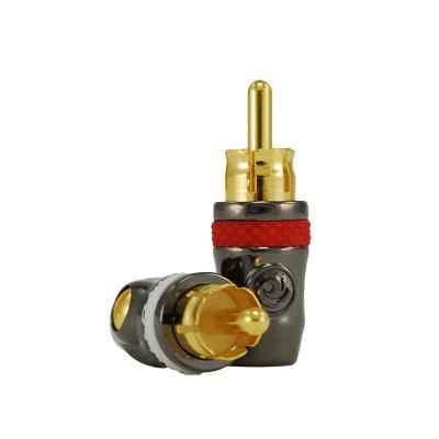 Planet-Waves HD SERIES RCA Connectors Male Gold Plated 50 Pack