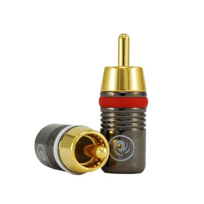 Planet-Waves RCA Connectors-Male Gold Plated 10 Pack