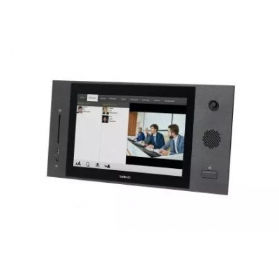Televic Touch Screen Tabletop Station That Can Be Configured Both as a Delegate or Chairman Unit (pieza) Negro
