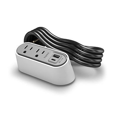 Wiremold Desktop power center slim (pieza) Blanco
