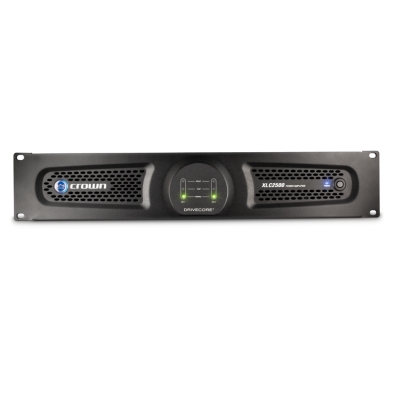 Crown XLC Series power amplifier 500W, 2-channel (pieza)Negro