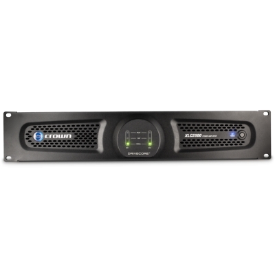 Crown XLC Series power amplifier 800W , 2-channel  (pieza)Negro