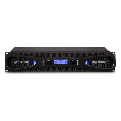 Crown XLS Series power amplifier, 650W, 2-channel (pieza)Negro