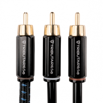Tributaries - Cable de subwoofer en Y Series 4 calibre 22 de 4 metros (pieza) Negro