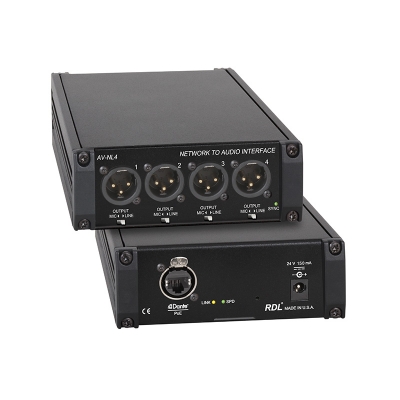 RDL Network to Audio Interface - Dante