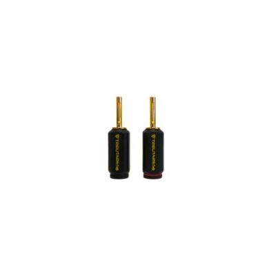 Tributaries Banana Speaker Connector 5.5 MM Series 6 (par) Negro