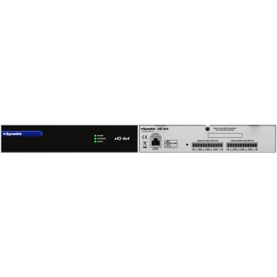 Symetrix Dante I/O Endpoint, 4 mic/line in, 4 line out, 4x4 Dante, PoE, 1/2 rack width (pieza)